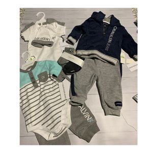 NWT Calvin Klein Baby Boy Bundle - 3-6 months